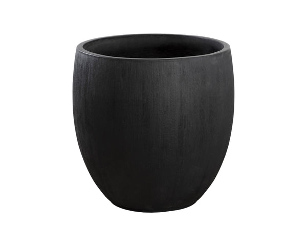 Sunpan Coleus Planter - Stylish Round Design in Durable Concrete, Perfect for Indoor & Outdoor Spaces Large - 33.75W x 33.75D x 33H