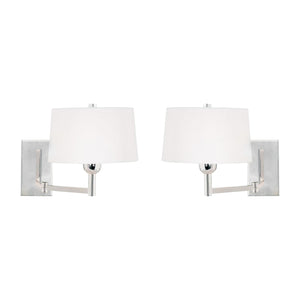 14'' High 1-Light Swingarm Sconce - Set of 2 Satin Nickel 630SN/S2 Elk Home