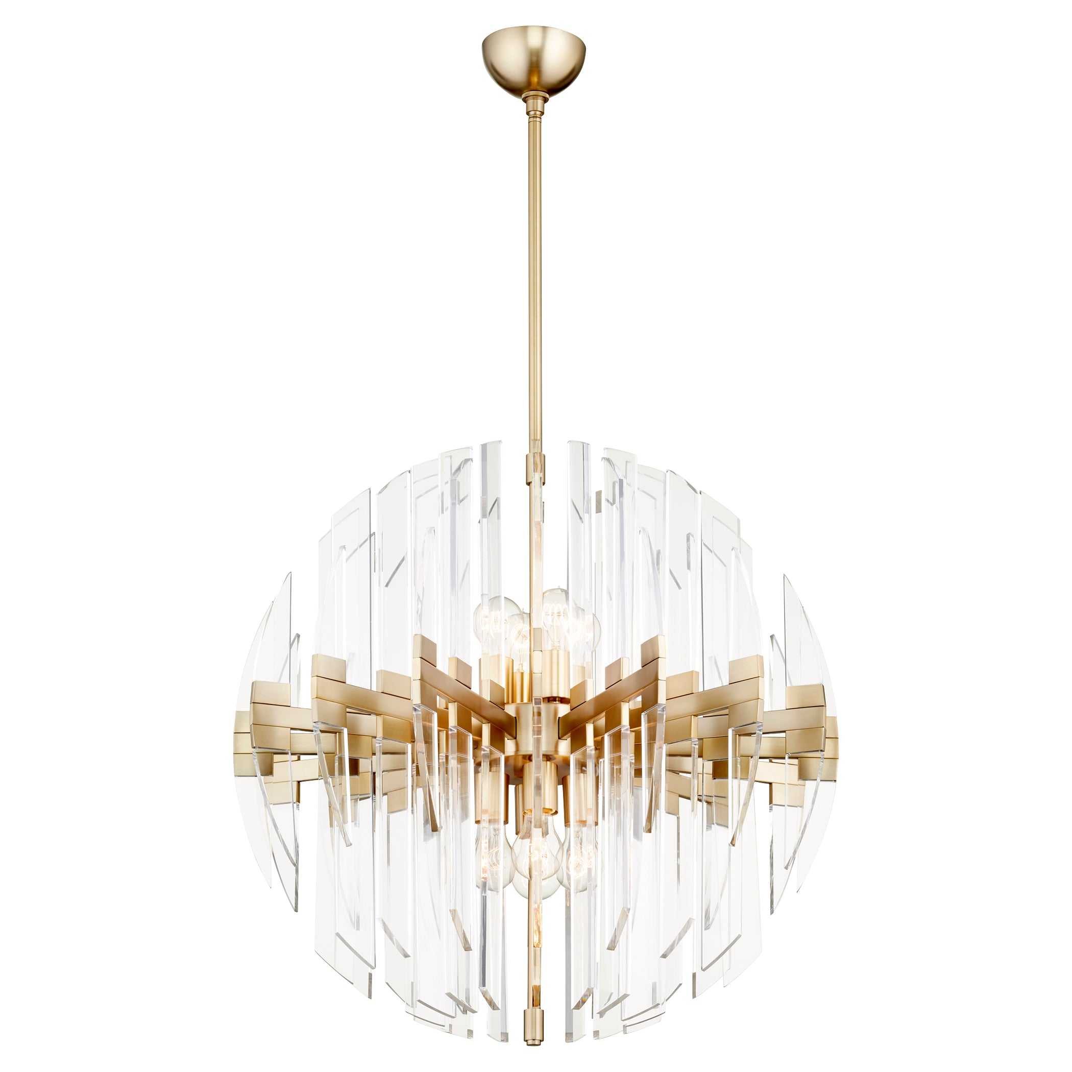 Cyan Design Zion 27" Sphere 8-Light Chandelier - Thumbnail 2