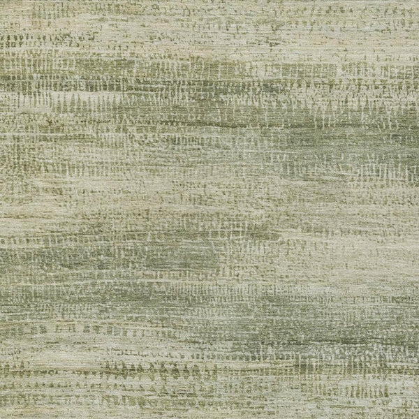 HomeRoots 5' Artichoke Green and Beige Abstract Rug - Stylish, Washable Indoor-Outdoor Area Rug for Every Space 10' X 14' 631112