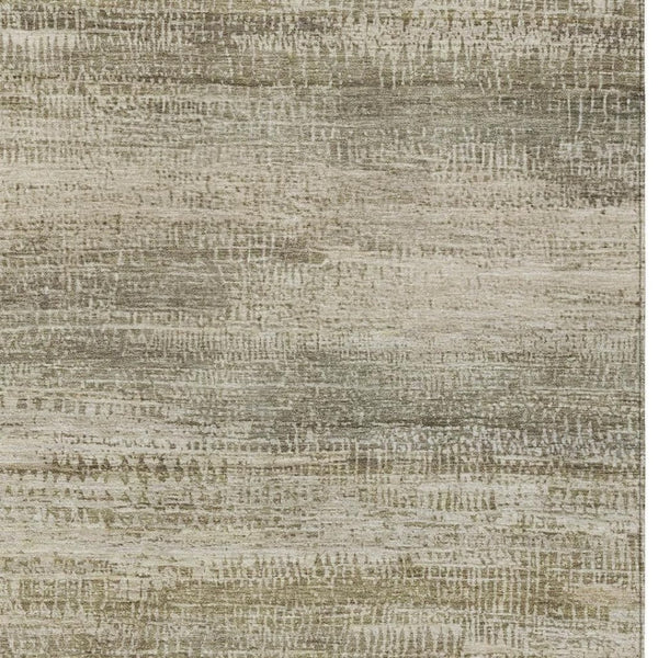 HomeRoots 5' Durable Taupe and Beige Abstract Area Rug for Indoor and Outdoor Use – Easy Care and Stylish Design 9' X 12' 631123