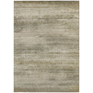 HomeRoots 5' Durable Taupe and Beige Abstract Area Rug for Indoor and Outdoor Use – Easy Care and Stylish Design 10' X 14' 631124