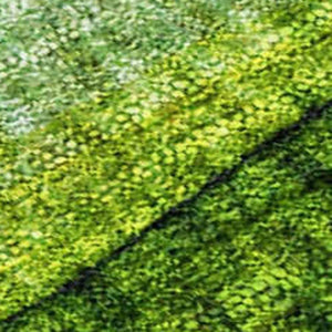 HomeRoots 5' Washable Indoor Outdoor Area Rug in Striking Green, Teal, Blue & Copper Stripes for Versatile Style 10' X 14' 631214