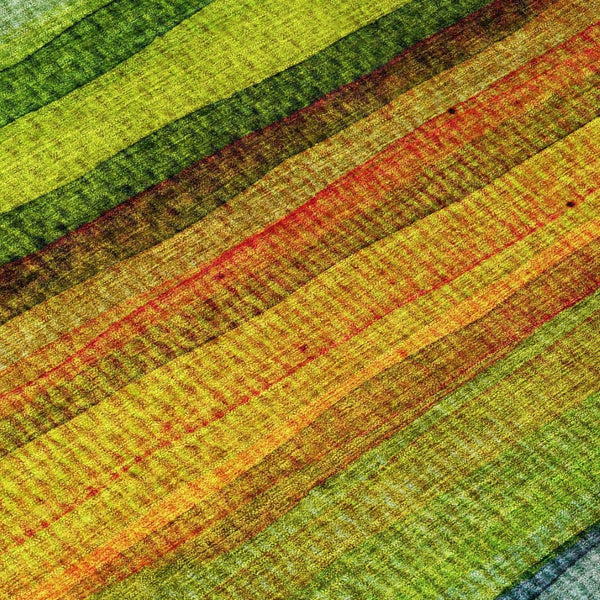HomeRoots 5' Washable Indoor Outdoor Area Rug in Striking Green, Teal, Blue & Copper Stripes for Versatile Style 10' X 14' 631214