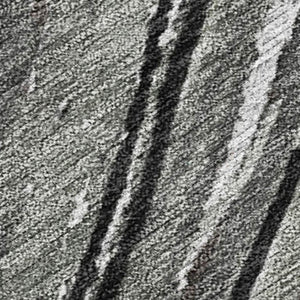 HomeRoots 5' Stylish Abstract Indoor/Outdoor Area Rug in Taupe, Charcoal, and Ivory - Washable & Durable Design 9' X 12' 631261
