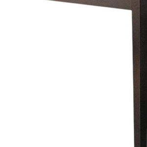 48 Inch Espresso Finish Solid Wood Round Dining Table for Kitchen and Room
