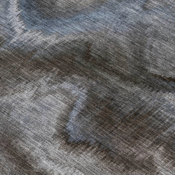 HomeRoots 5' Abstract Taupe and Ivory Area Rug - Stylish, Washable, Durable for Indoor and Outdoor Use 10' X 14' 631328