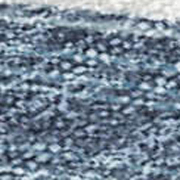 HomeRoots 5' Stylish Blue and Ivory Geometric Area Rug – Durable, Washable, Perfect for Indoor and Outdoor Use 8' X 10' 631380