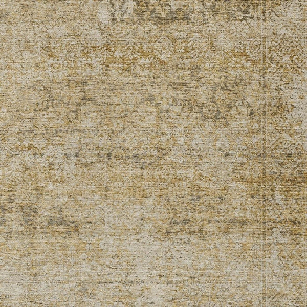 HomeRoots 5' Copper and Beige Abstract Indoor Outdoor Area Rug - Stylish, Durable, Machine Washable Design! 5' X 8' 631594