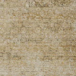 HomeRoots 5' Copper and Beige Abstract Indoor Outdoor Area Rug - Stylish, Durable, Machine Washable Design! 9' X 12' 631597