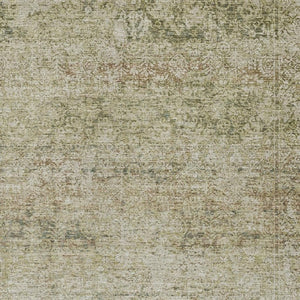 HomeRoots 5' Stylish Sage and Beige Abstract Washable Indoor-Outdoor Area Rug for High-Traffic Spaces 10' X 14' 631610