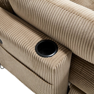 English Elm United Cozy Cloud Sleeper Sofa Bed - Versatile Oversized Chaise Lounge With Usb, Cup Holders & Storage W1568S00162-GIGA