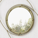 Christopher Knight Home® - Noble House - Evonne Modern Circular Wall Mirror, Gold