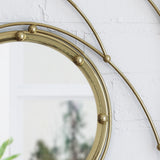 Christopher Knight Home® - Noble House - Evonne Modern Circular Wall Mirror, Gold