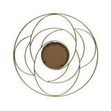 Christopher Knight Home® - Noble House - Evonne Modern Circular Wall Mirror, Gold