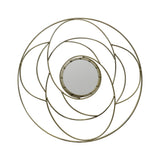 Christopher Knight Home® - Noble House - Evonne Modern Circular Wall Mirror, Gold