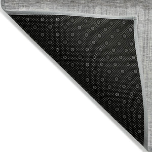 HomeRoots 5' Stylish Taupe and Gray Abstract Area Rug - Washable, Durable for Indoor and Outdoor Spaces 10' X 14' 632070