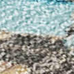 HomeRoots 8' Stylish Teal Blue and Ivory Abstract Area Rug – Durable, Washable, Indoor/Outdoor Versatility 8' X 10' 632146