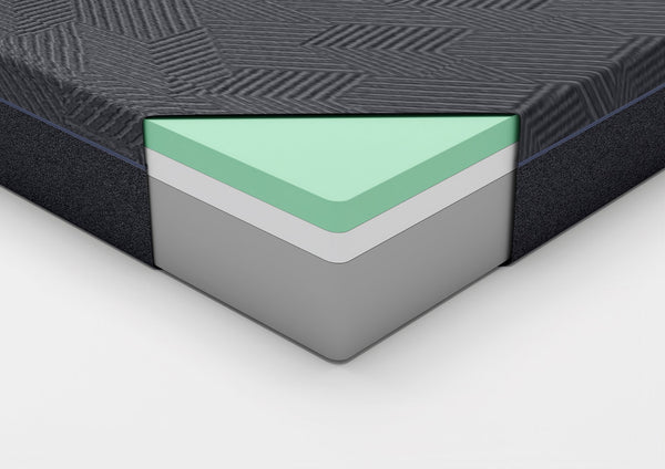 English Elm 11inch Green Tea Gel-Infused Memory Foam Mattress Eastern King 11" Supportive Cooling Comfort, Gray Boxed B011P212554