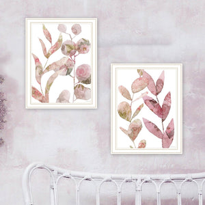 English Elm Trendy Decor 4u Meadow Flora Two Panel Botanical Framed Art Set for Gallery Walls B067P254074