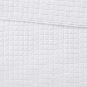 JLA Home 510 Design - 3 Reversible Quilt Set with Ultra-Soft Microfiber, Quilted Checkered Texture, Machine-Washable Comfort White 5DS13-0028