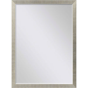 39 Inch Round Accent Wall Mirror Metallic Frame Decorative Glam Living Room Dining Decor
