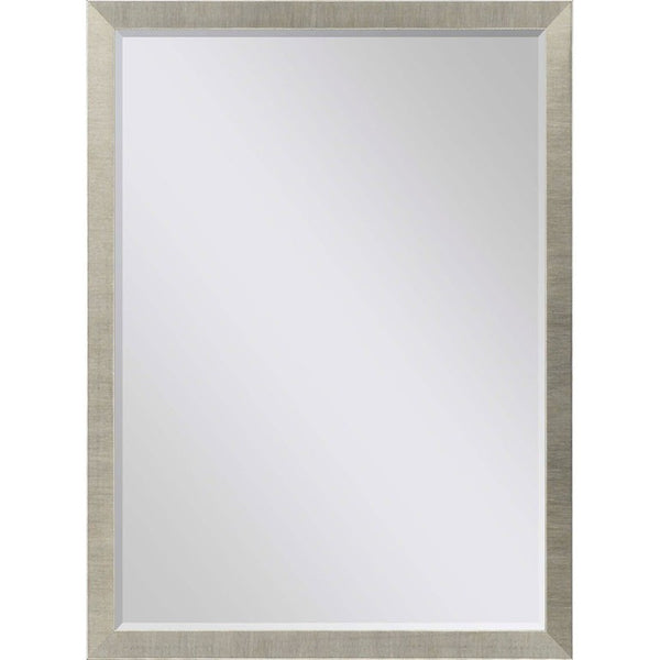 39 Inch Round Accent Wall Mirror Metallic Frame Decorative Glam Living Room Dining Decor