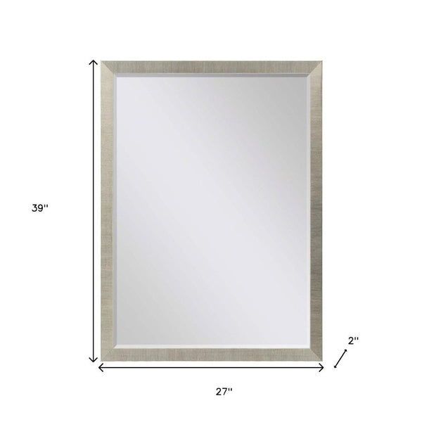 39 Inch Round Accent Wall Mirror Metallic Frame Decorative Glam Living Room Dining Decor