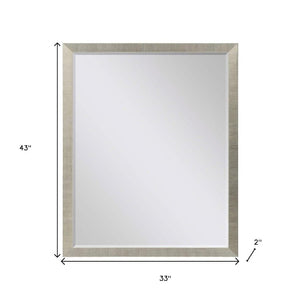 43 Inch Round Wall Mirror with Glamorous Gold Frame for Living Room or Entryway