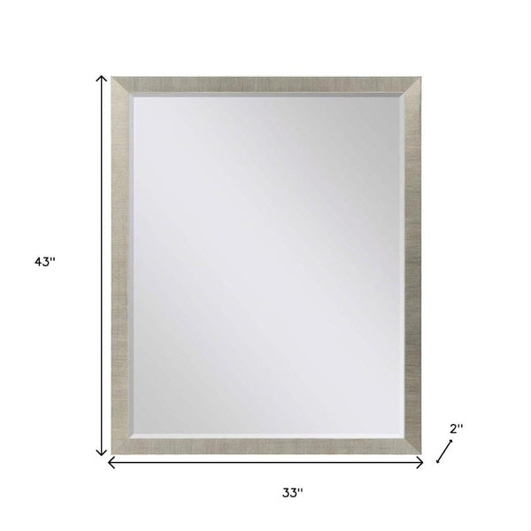 43 Inch Round Wall Mirror with Glamorous Gold Frame for Living Room or Entryway