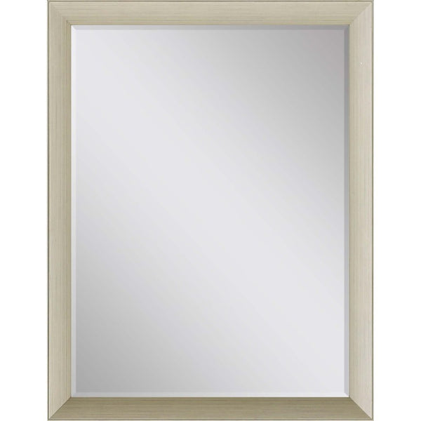 39 Inch Round Accent Wall Mirror Metallic Frame Decorative Glam Living Room Dining Decor