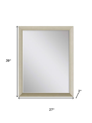 39 Inch Round Accent Wall Mirror Metallic Frame Decorative Glam Living Room Dining Decor
