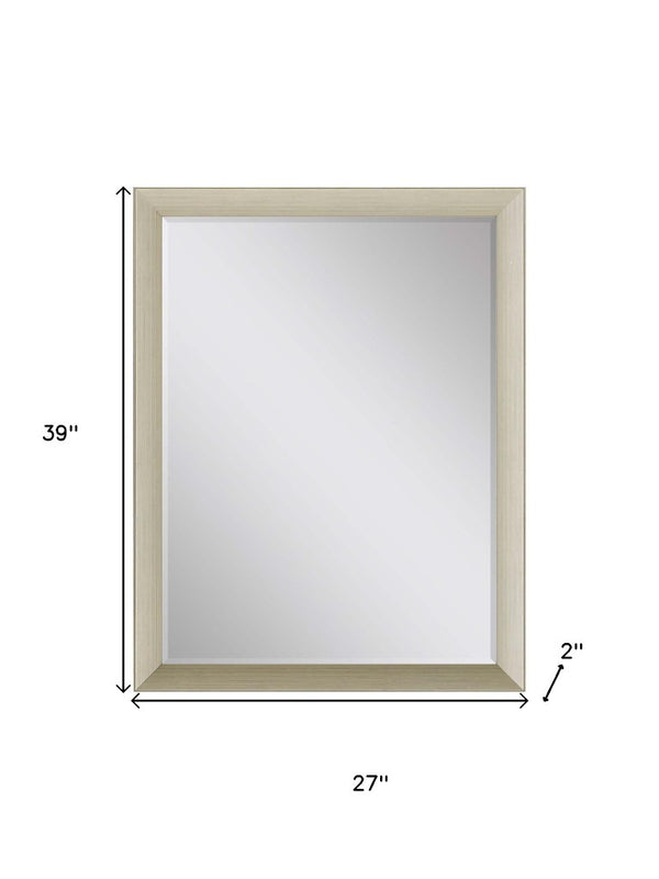 39 Inch Round Accent Wall Mirror Metallic Frame Decorative Glam Living Room Dining Decor