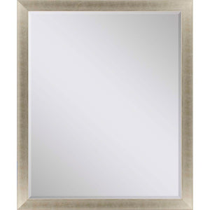33 Inch Round Decorative Wall Mirror Elegant Accent Piece for Entryway or Living Room Decor
