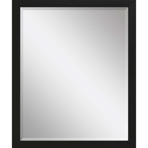 31 Inch Bold Framed Accent Wall Mirror for Entryway Living Room or Bedroom Decor Display