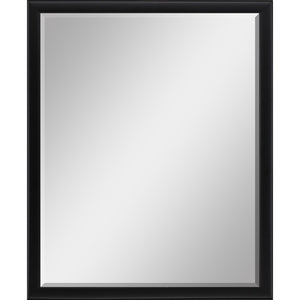 42 Inch Solid Wood Framed Accent Wall Mirror Elegant Entryway and Modern Home Decor