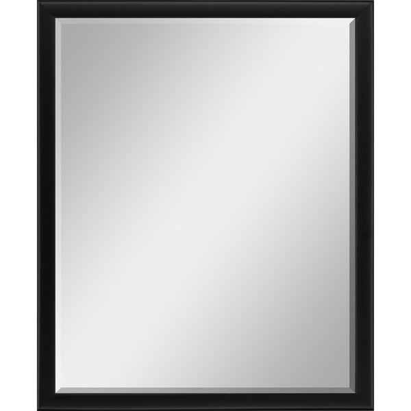 42 Inch Solid Wood Framed Accent Wall Mirror Elegant Entryway and Modern Home Decor