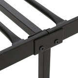 Christopher Knight Home® - Noble House - Francoise Modern Iron Twin Bed Frame, Flat Black