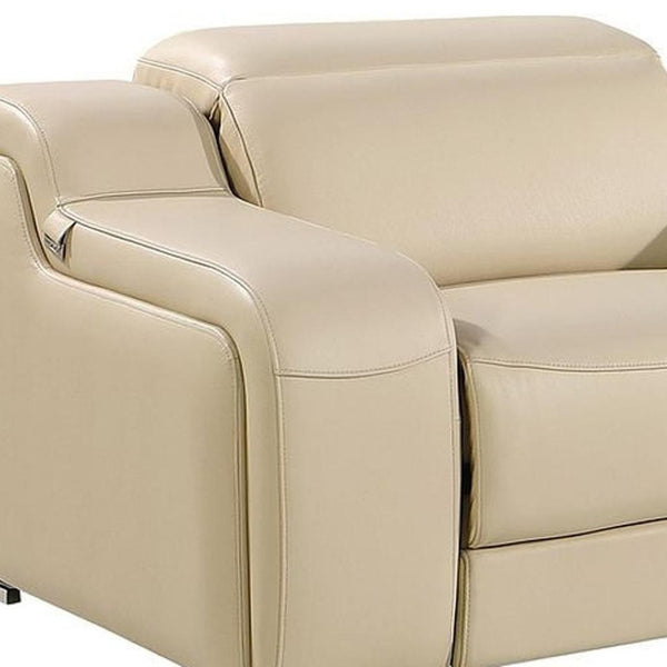 HomeRoots 169" Modern Reclining Steel Sofa with USB Port – Effortless Comfort, Stylish Design & Durability 632897