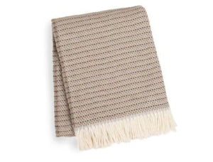 HomeRoots 55" Luxurious Camel Cotton Blend Woven Plush Throw Blanket with Elegant Fringe for Cozy Comfort 632926