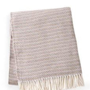 HomeRoots 55" Luxurious Chestnut Cotton Blend Plush Throw Blanket with Fringe for Cozy Living & Gifting 632927