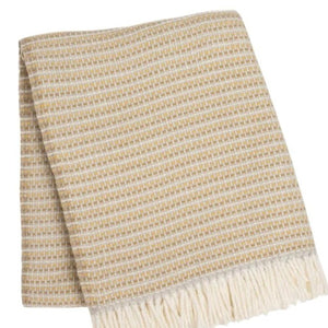 HomeRoots 55" Luxurious Stone Cotton Blend Plush Throw Blanket with Fringe - Perfect for Home & Gifting! 632931