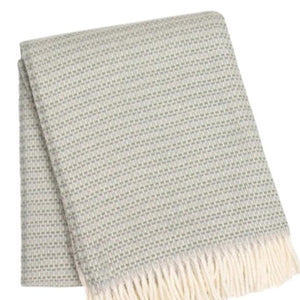 HomeRoots 55" Slate Blue Plush Cotton Blend Throw Blanket with Fringe - Cozy, Stylish, and Versatile Gift! 632932
