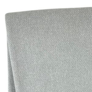 HomeRoots 55" Lightweight Woven Herringbone Throw Blanket in Light Gray & White with Fringe for Cozy Style! 633086