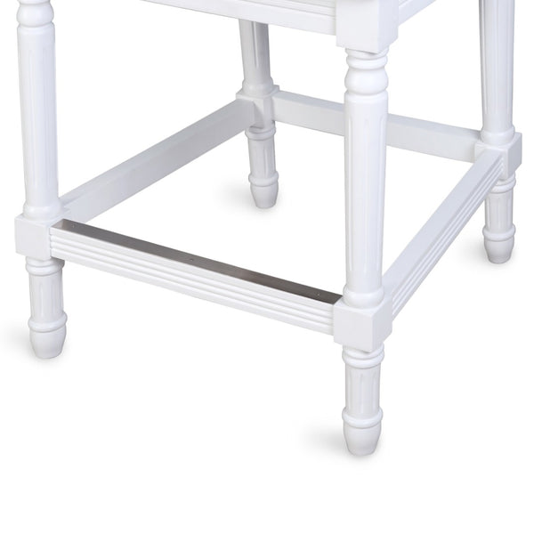 HomeRoots Gray Bar Height Chair with Cushioned Seat, Solid Wood Base & Modern Design for Home Decor 633100