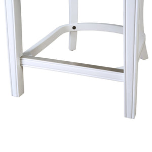 HomeRoots Gray Swivel Bar Chair - Stylish Low Back Design with Solid Wood Base, Perfect for Small Spaces! 633105