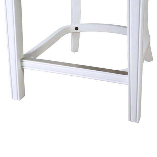HomeRoots Gray Swivel Bar Chair - Stylish Low Back Design with Solid Wood Base, Perfect for Small Spaces! 633105