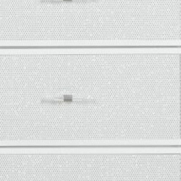 HomeRoots 62" Glamorous White Faux Crystal Lighted Triple Dresser with 9 Drawers for Stylish Storage Solutions 633700