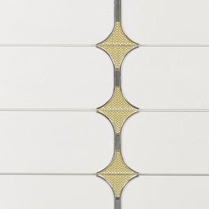 HomeRoots 37" Elegant White Wood Dresser with Gold Faux Crystal Accents – Glamorous Storage Solution for Bedrooms 633707