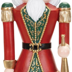 HomeRoots Set of Two Modern Polyresin Tabletop Sculptures in Bold Red, Green, and Black for Stylish Decor 633866